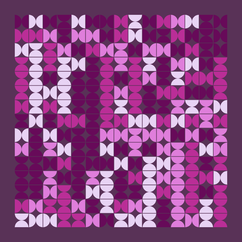 Mid-Century pattern #118 static token preview