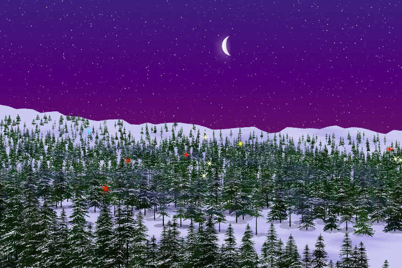 Evergreen Lights #177 static token preview