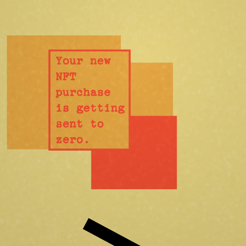 DeStijl Fortunes #267 static NFT preview
