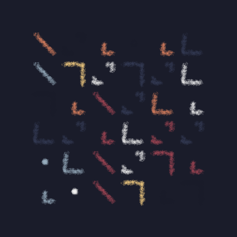 Calligraphic #37 static token preview