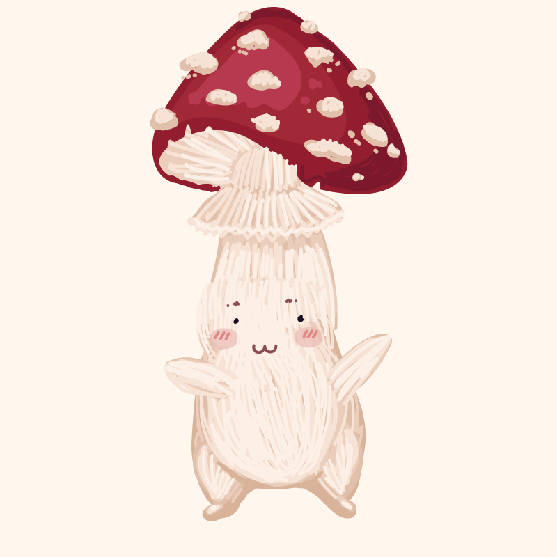 Cute Mushrooms Forest Guys #26 static token preview