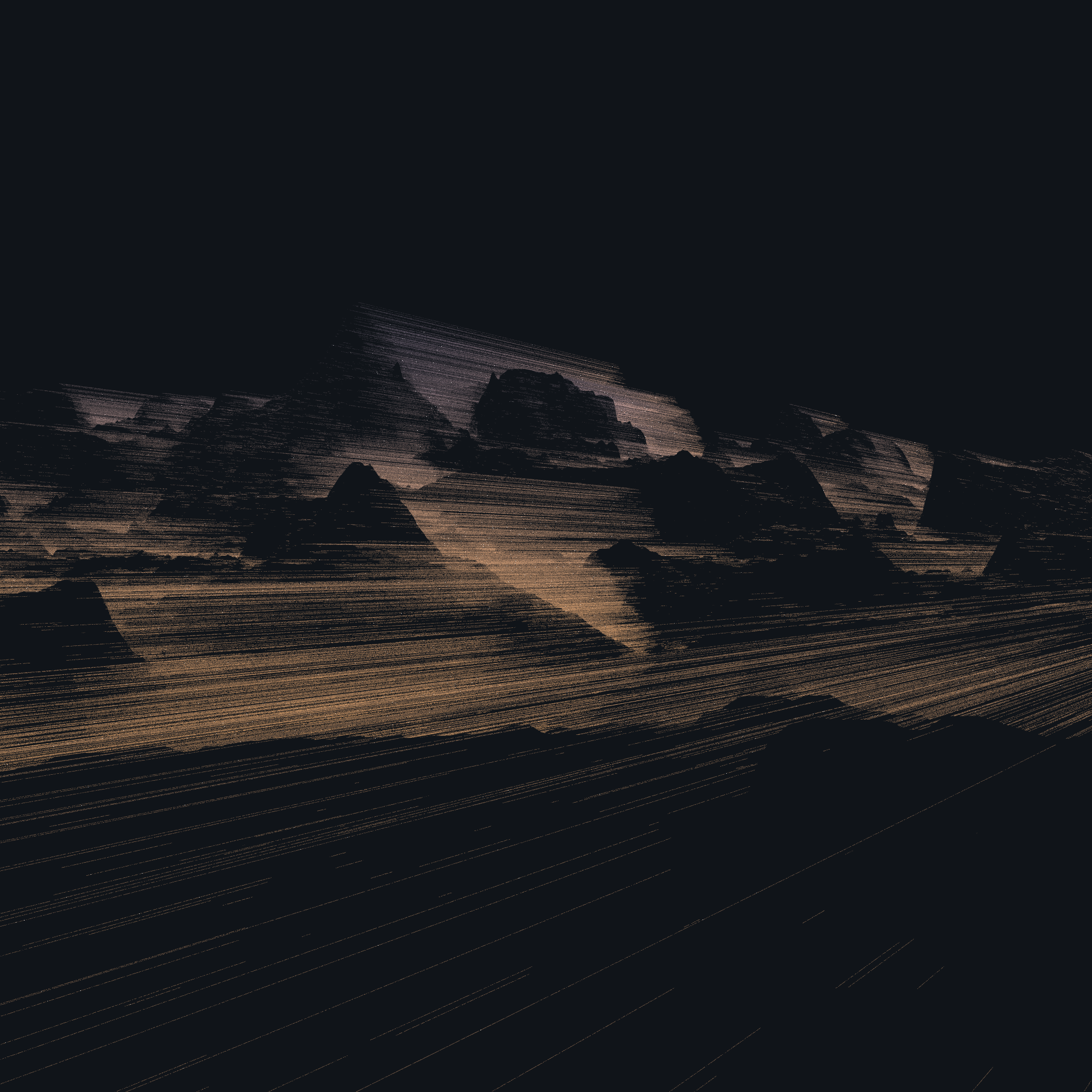 Ridge Blur #224 static NFT preview