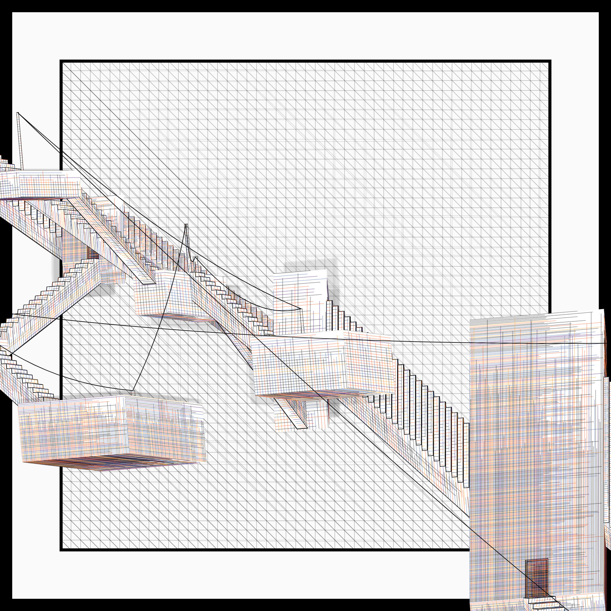 Stairs #55 static NFT preview