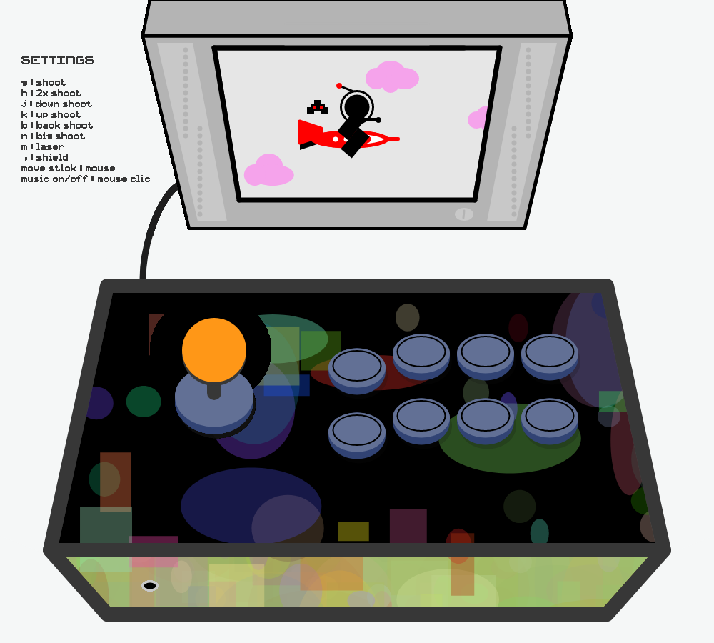 Arcade stick #13 static token preview