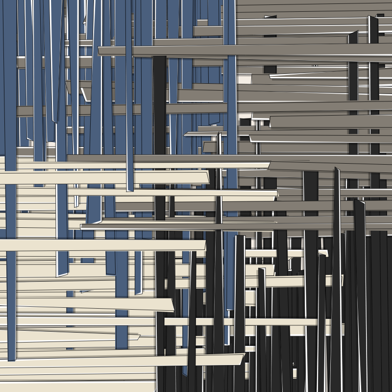 Entrelacements #261 static NFT preview