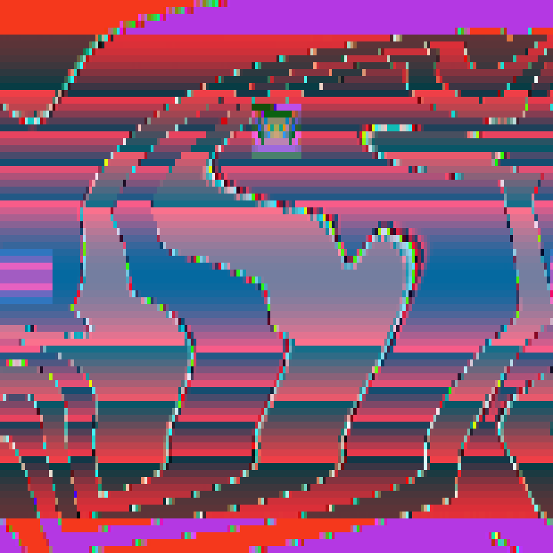 Pixel Flood #489 static token preview
