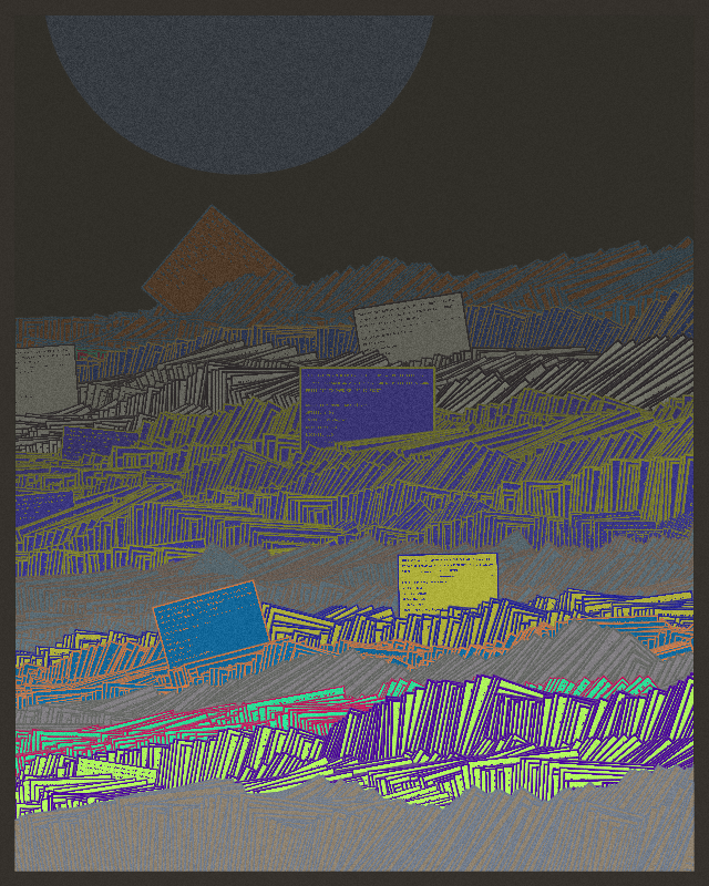 One Eleven (Landscape/Landfill) #51 static NFT preview