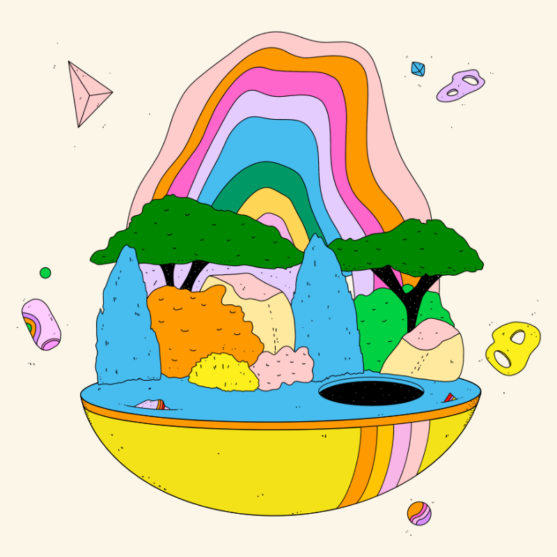 🌈🌴🪐 #193 static token preview