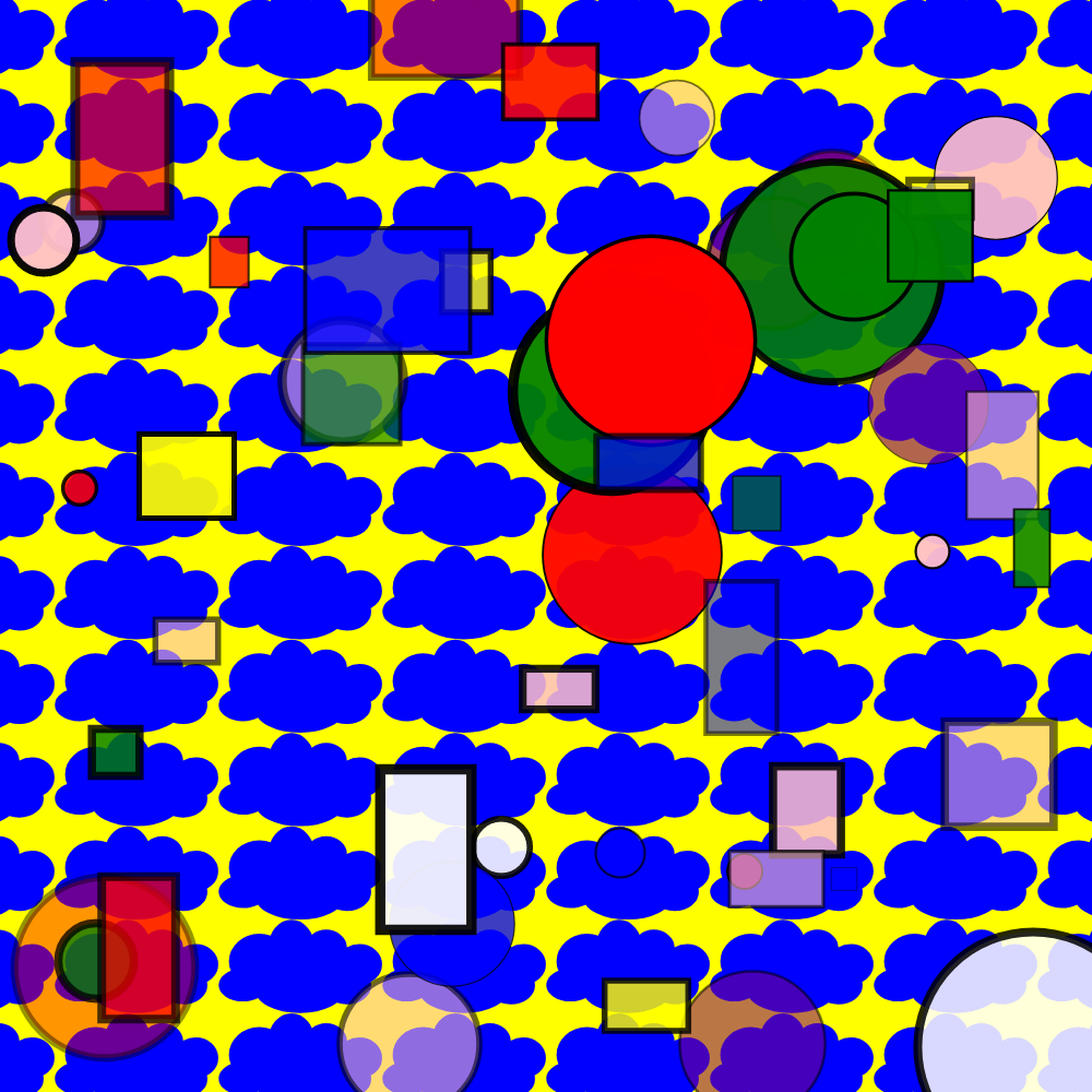 Hectic Shapes #3 static token preview