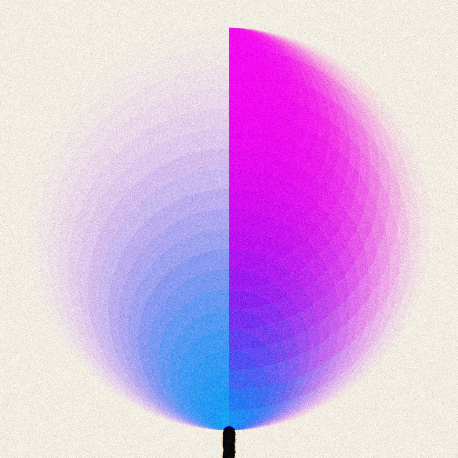 Fx(hash) Generative Birthday Candle #155 static NFT preview