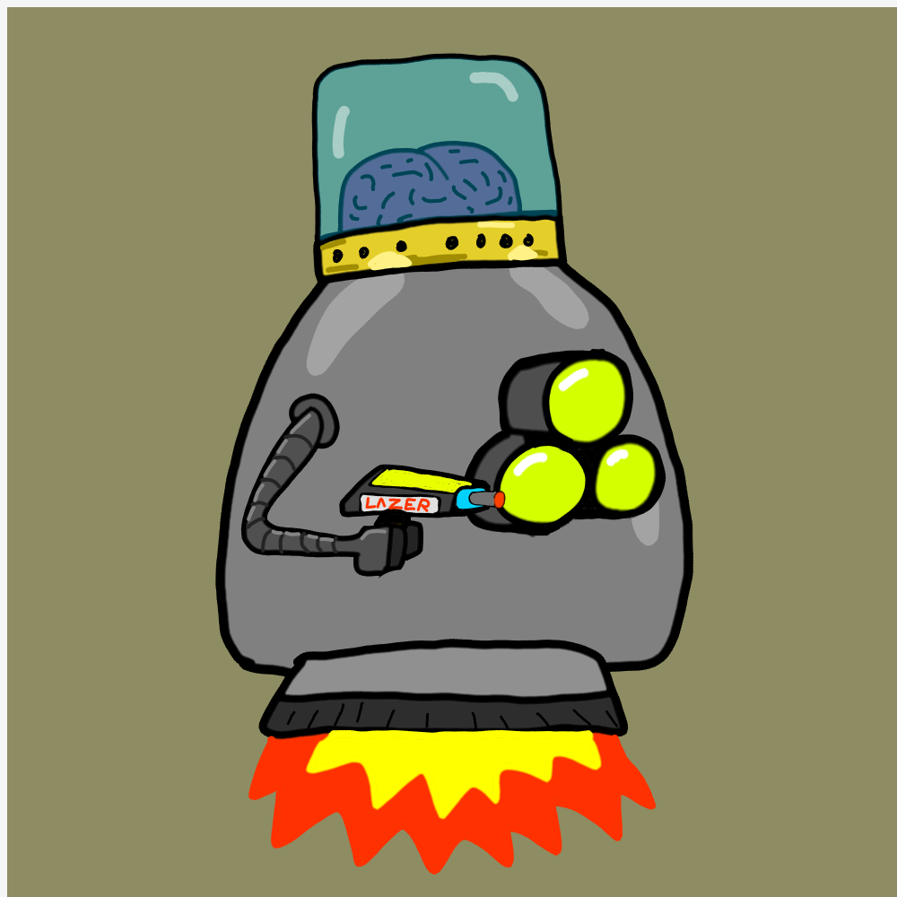 Evil Robots #56 static token preview