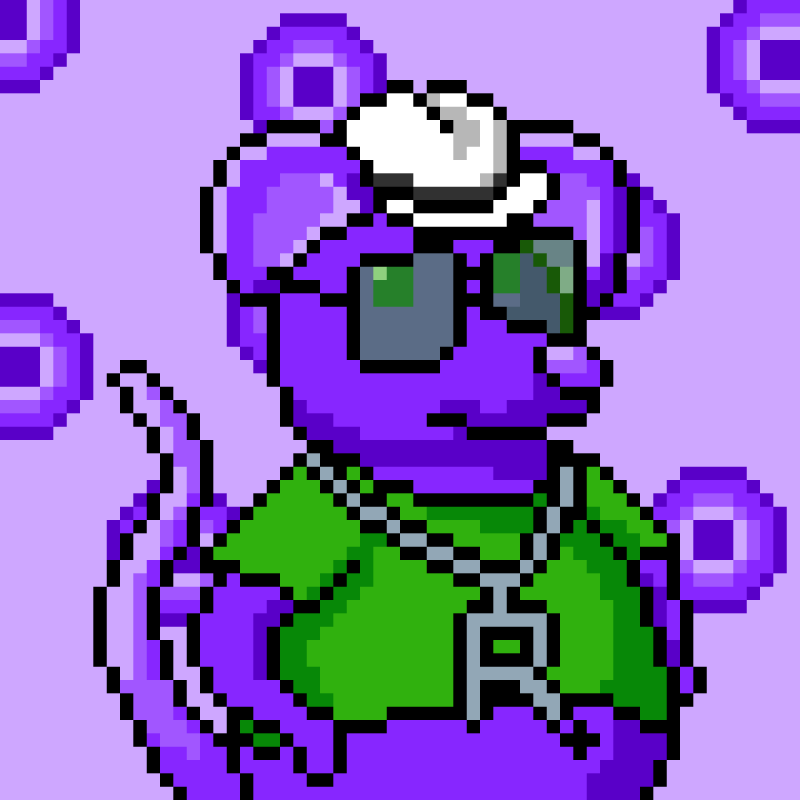 XTZ-Rat #188 static NFT preview
