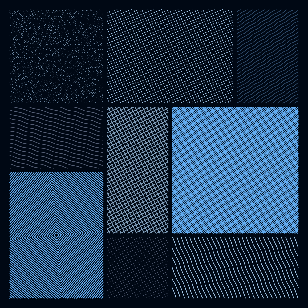 Pattern Grid #98 static NFT preview