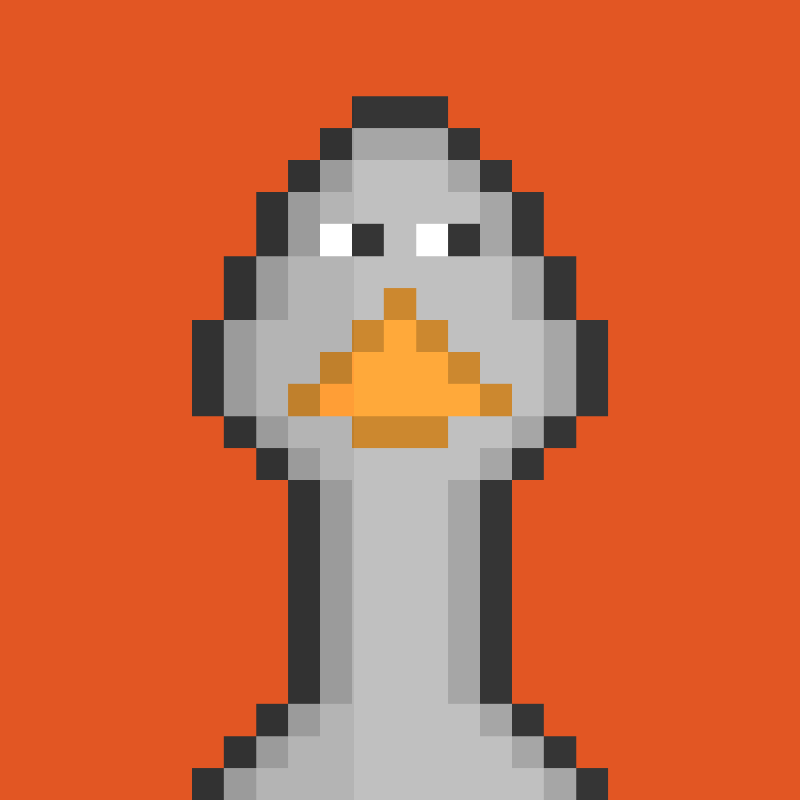 Morixels Goose #924 static NFT preview