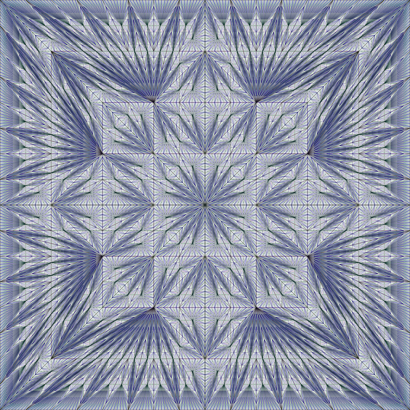 Triangle Subdivisions #140 static NFT preview