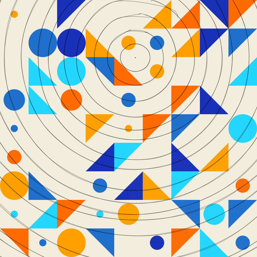 Mixed Shapes #67 static NFT preview
