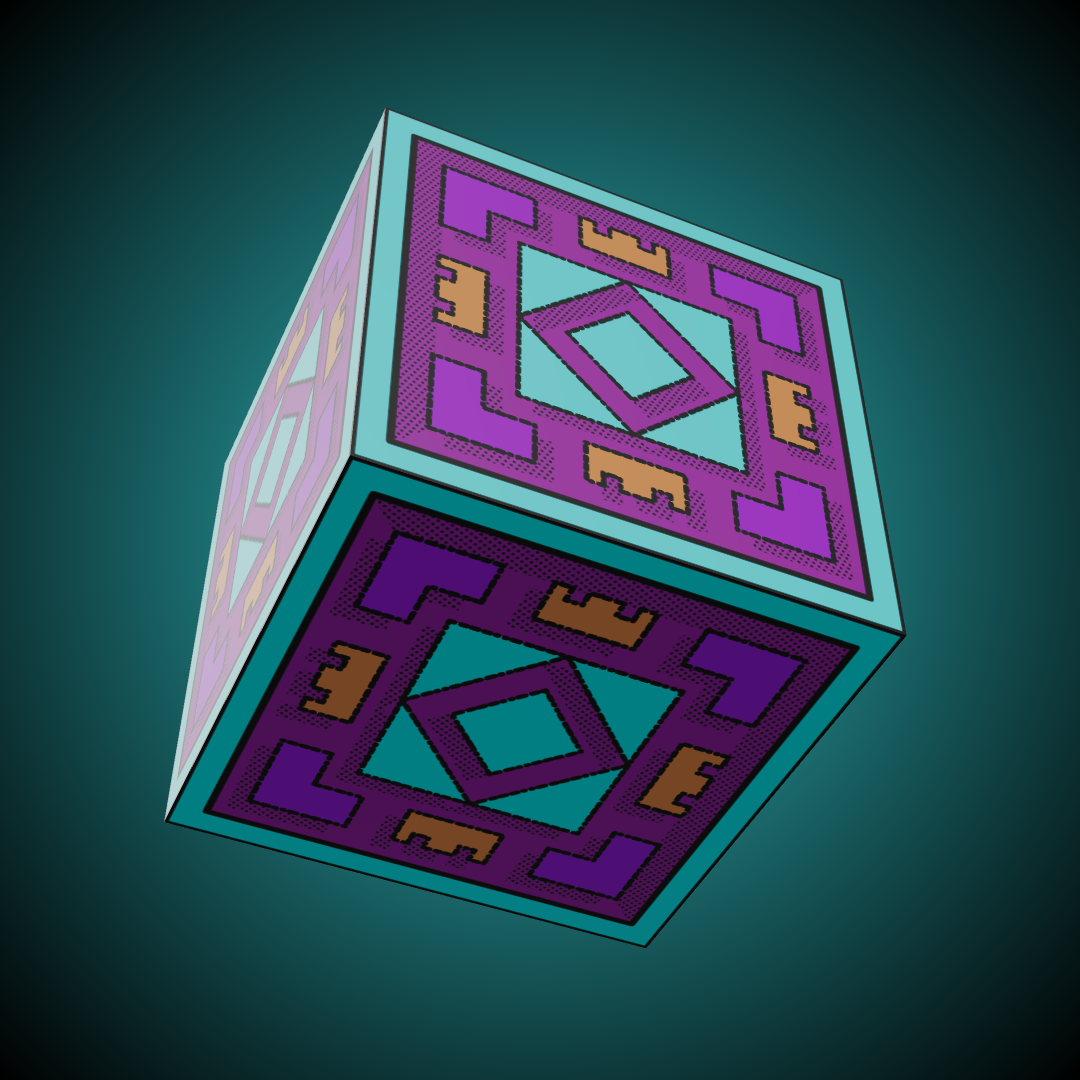 🧊 MYSTERY CUBE GEN1 #84 static NFT preview