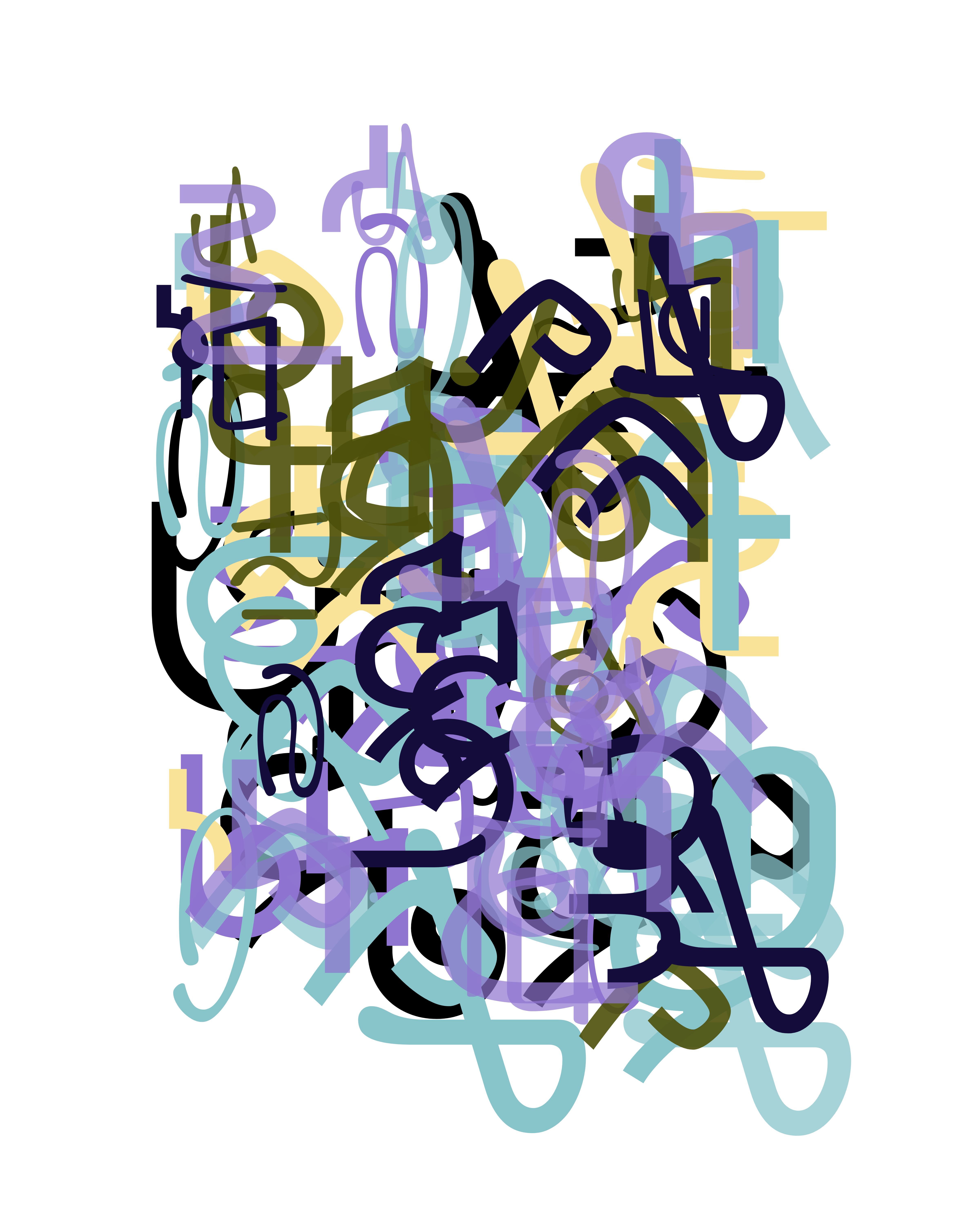 ASCII Graffiti #8 static token preview