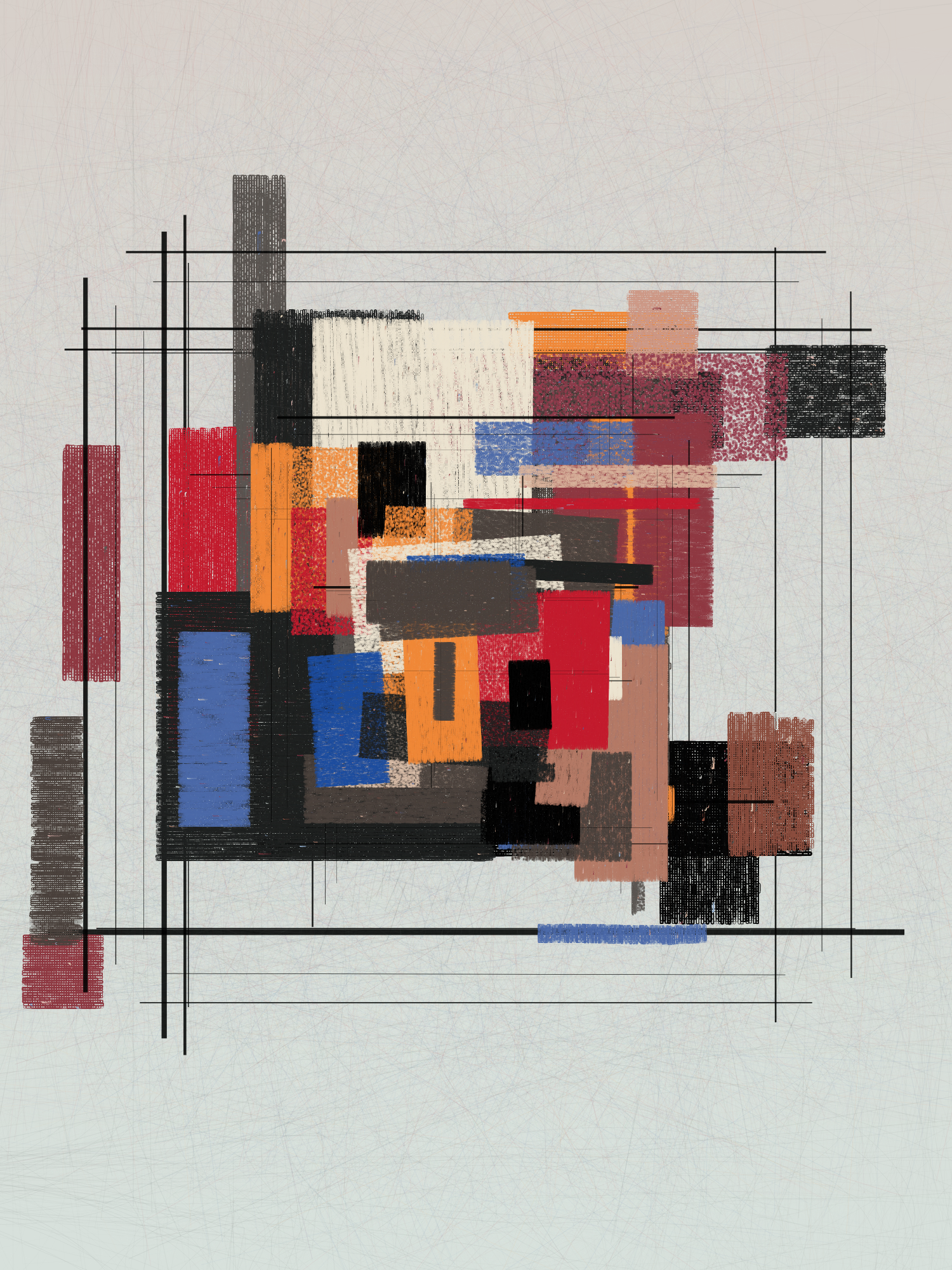 Generative Composition #49 static NFT preview
