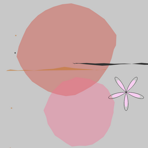 Random abstract painting project preview
