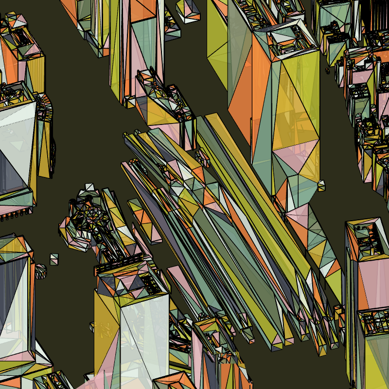 City Fragments: Tokyo Marunouchi #58 static NFT preview