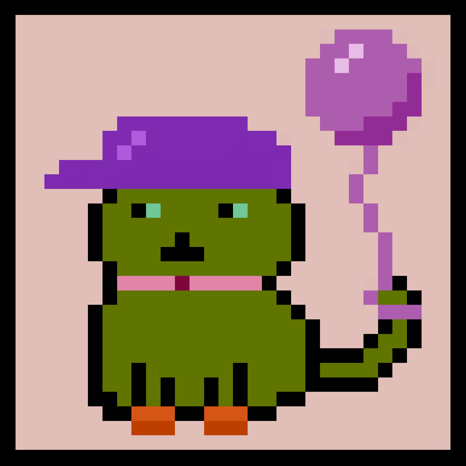 Lazy Kitties #2045 static token preview