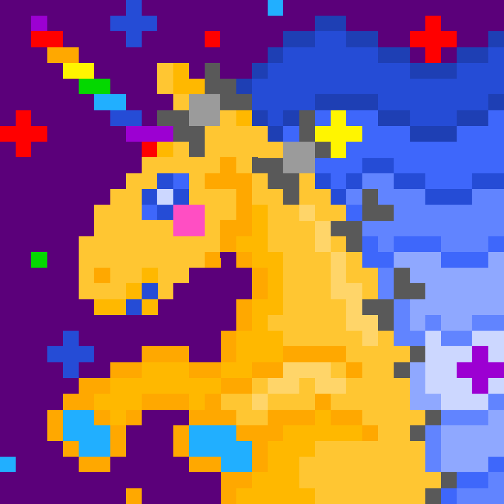 Unicorn #5985 static NFT preview