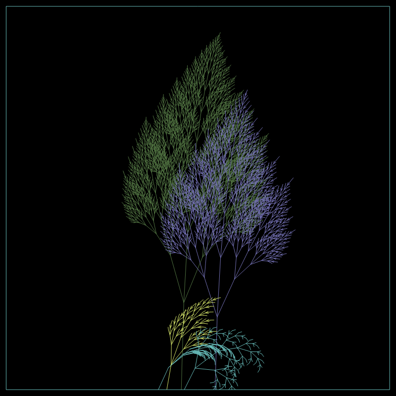 Fractal Forest #191 static token preview