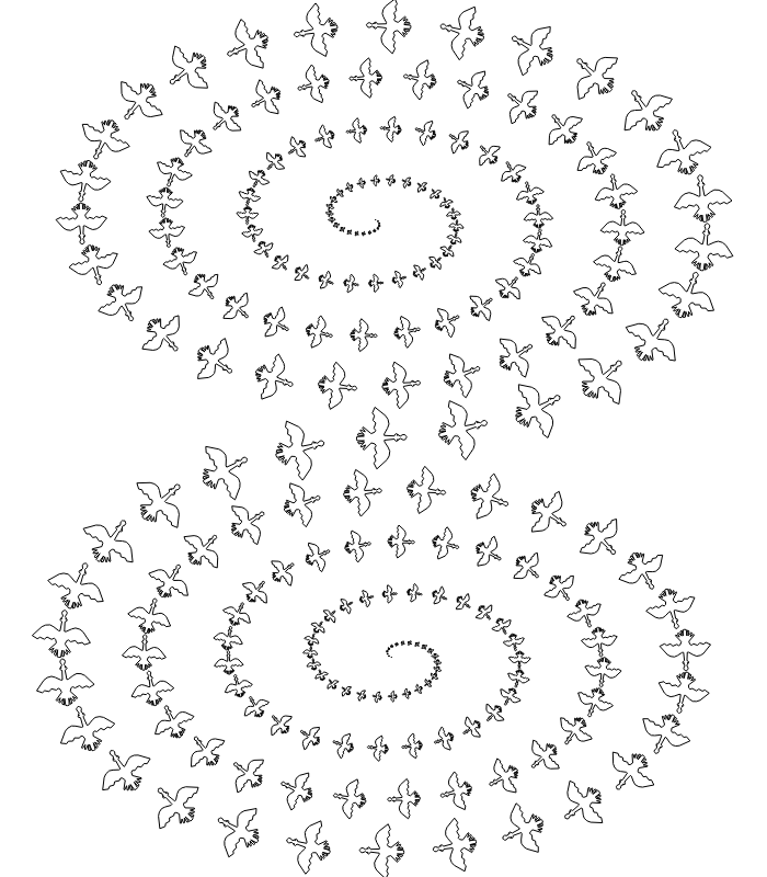 Creature Spirals #19 static token preview
