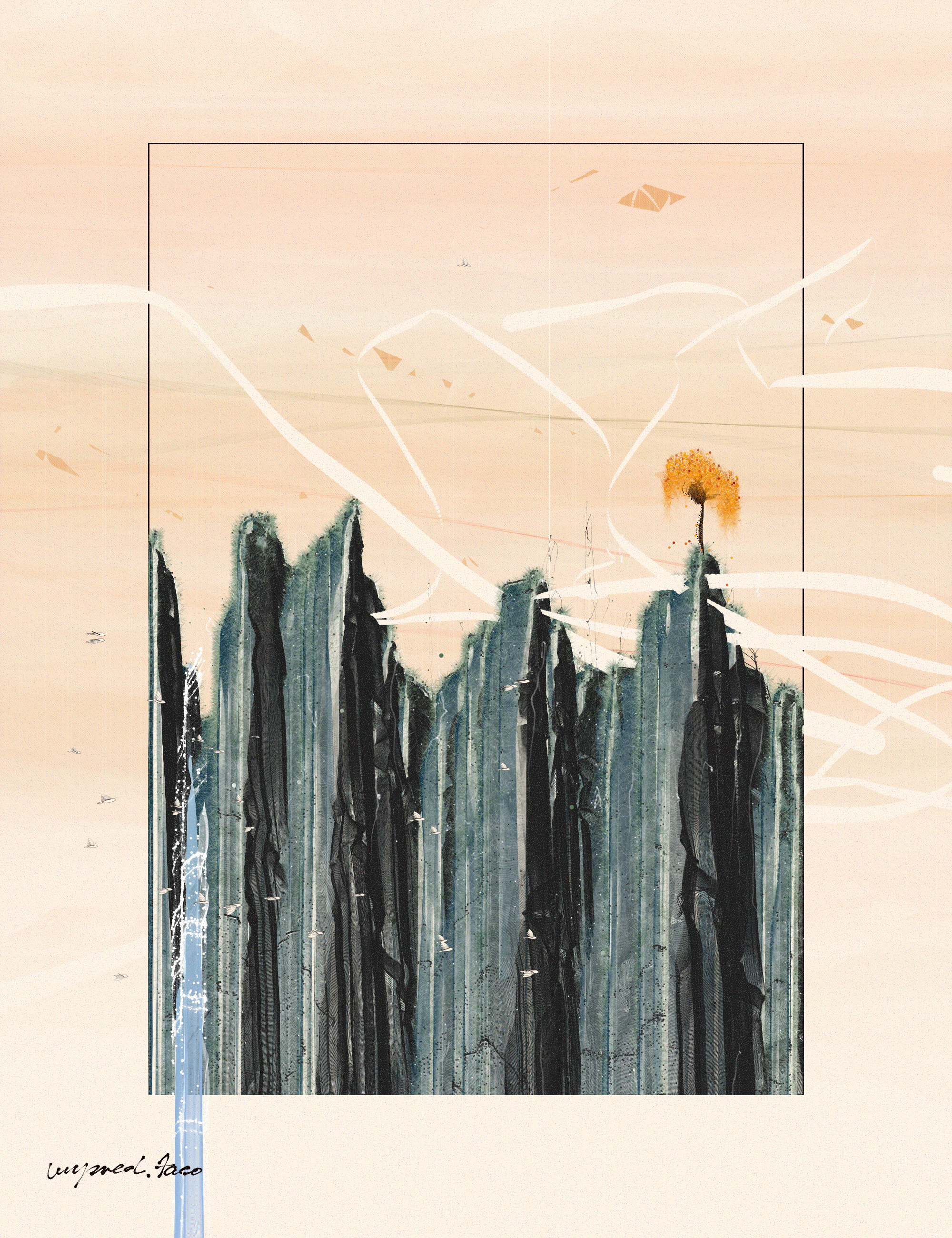 Lonely Tree #330 static NFT preview