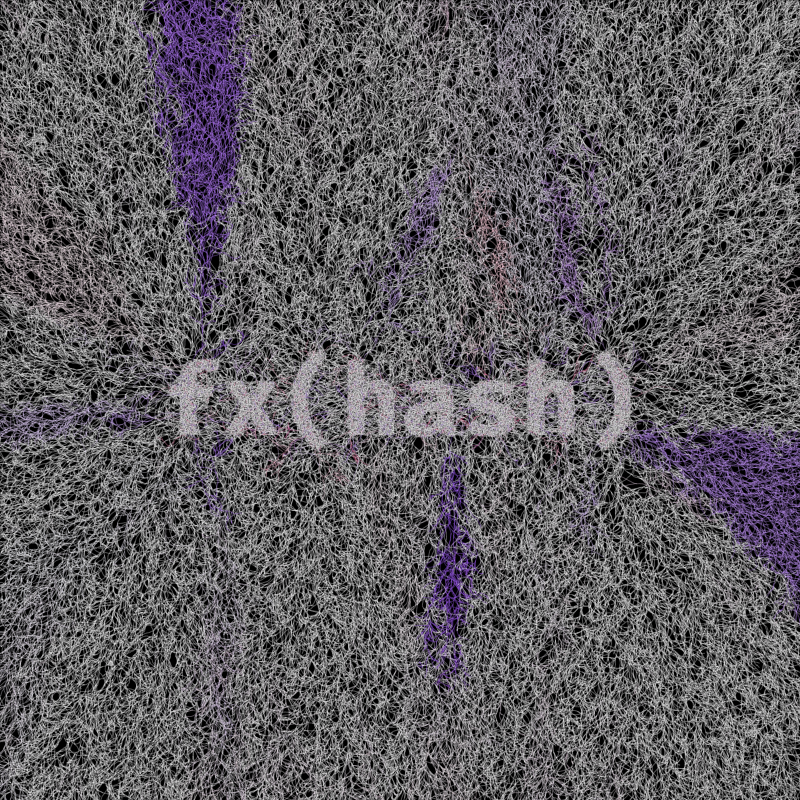 FXHASH Generative Logo #909 static token preview