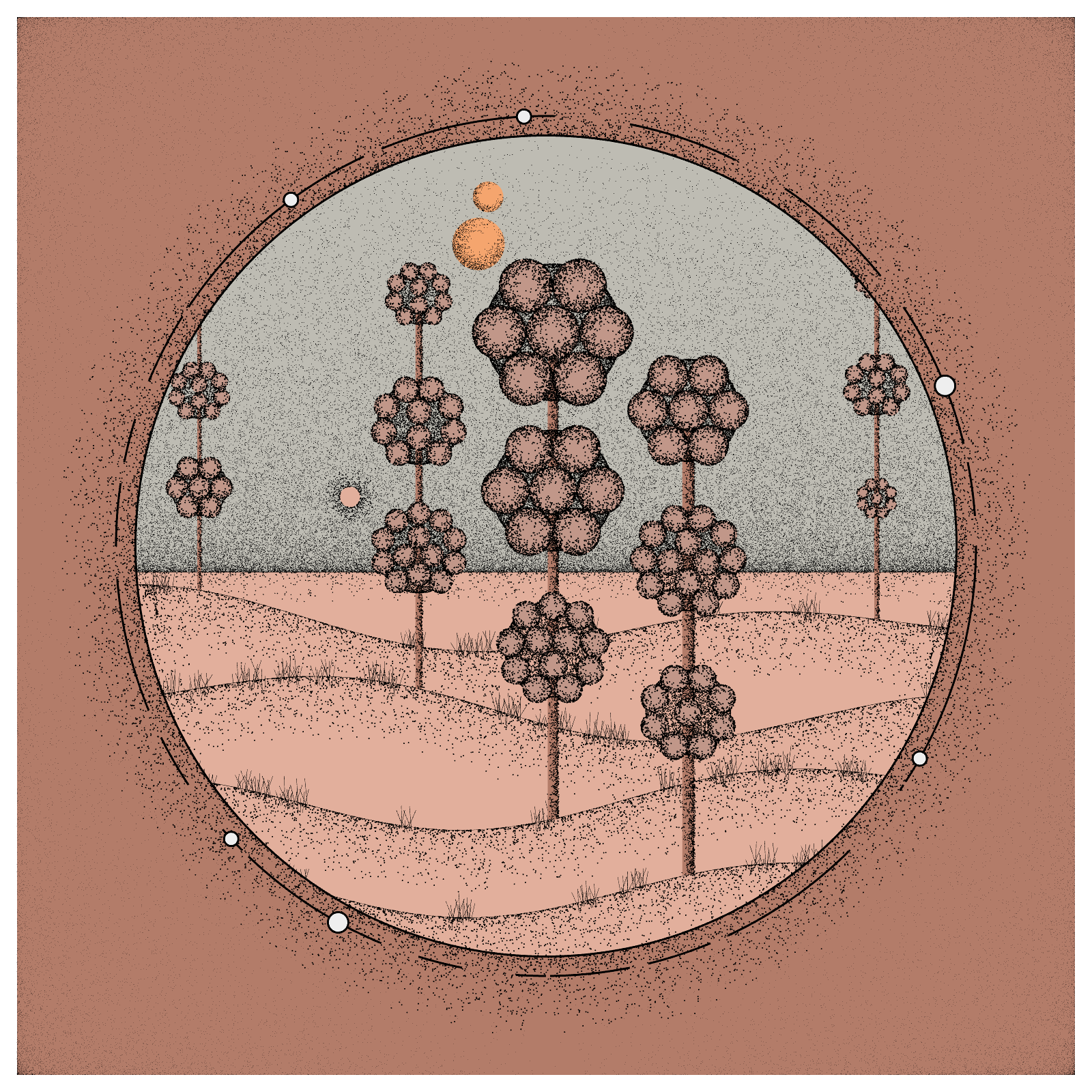 EXPLORING SPACE FLOWERS #63 static NFT preview