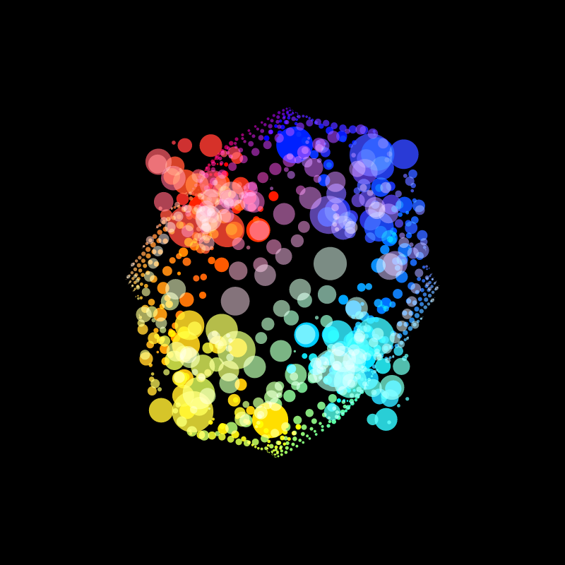 Dancing Dots #64 static token preview