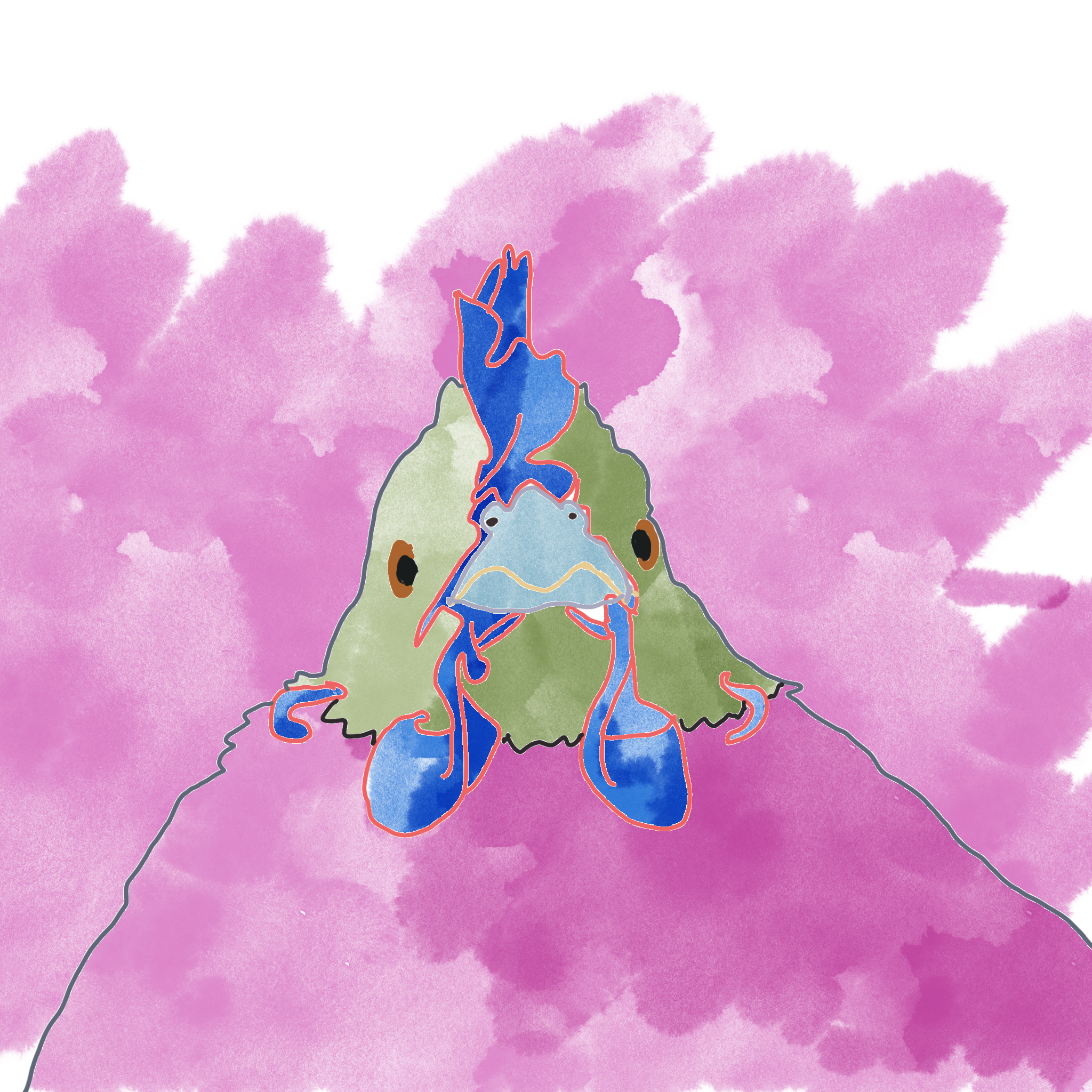 Feathery Friend #72 static token preview