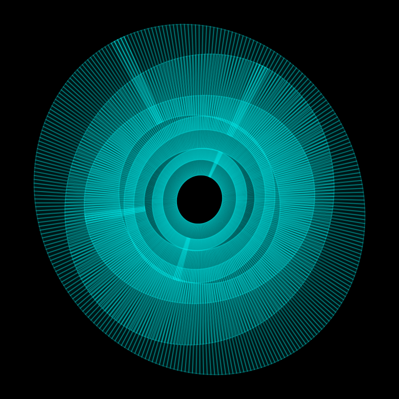 Moiré_Ellipses_Dark #46 static NFT preview