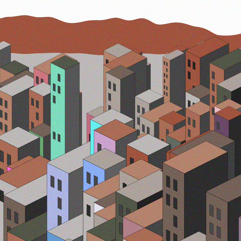 Coloured City #71 static token preview