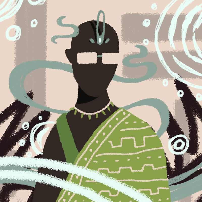 African Idols #61 static token preview