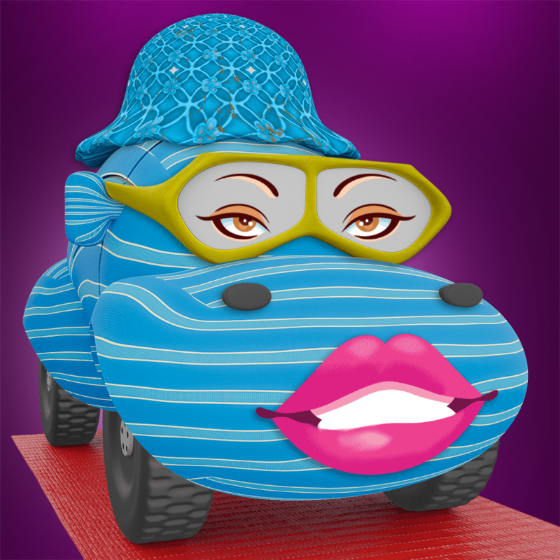 JullyCar #180 static NFT preview