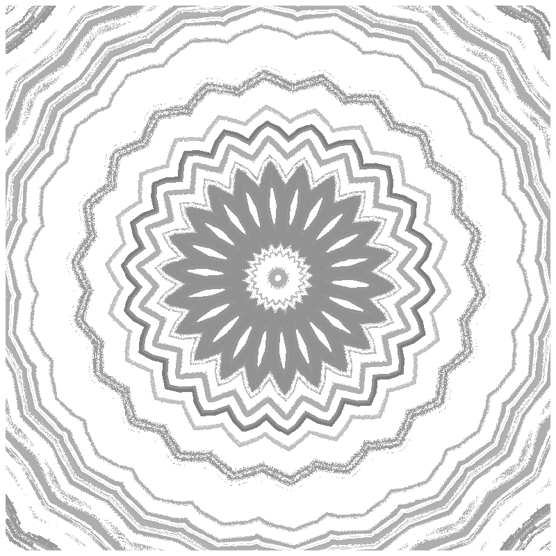 Glitch Mandala #15 static token preview