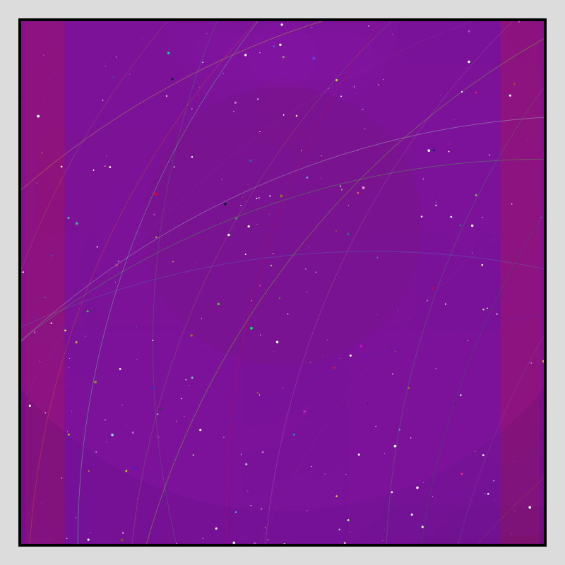 Color Field Starry B #210 static token preview