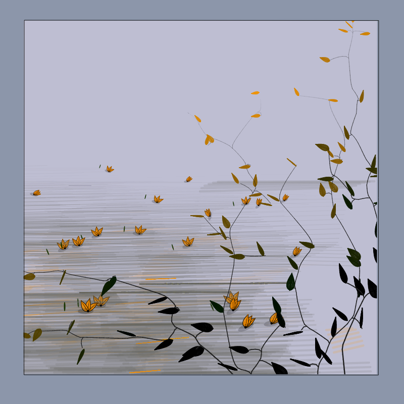 Lotus field #125 static NFT preview