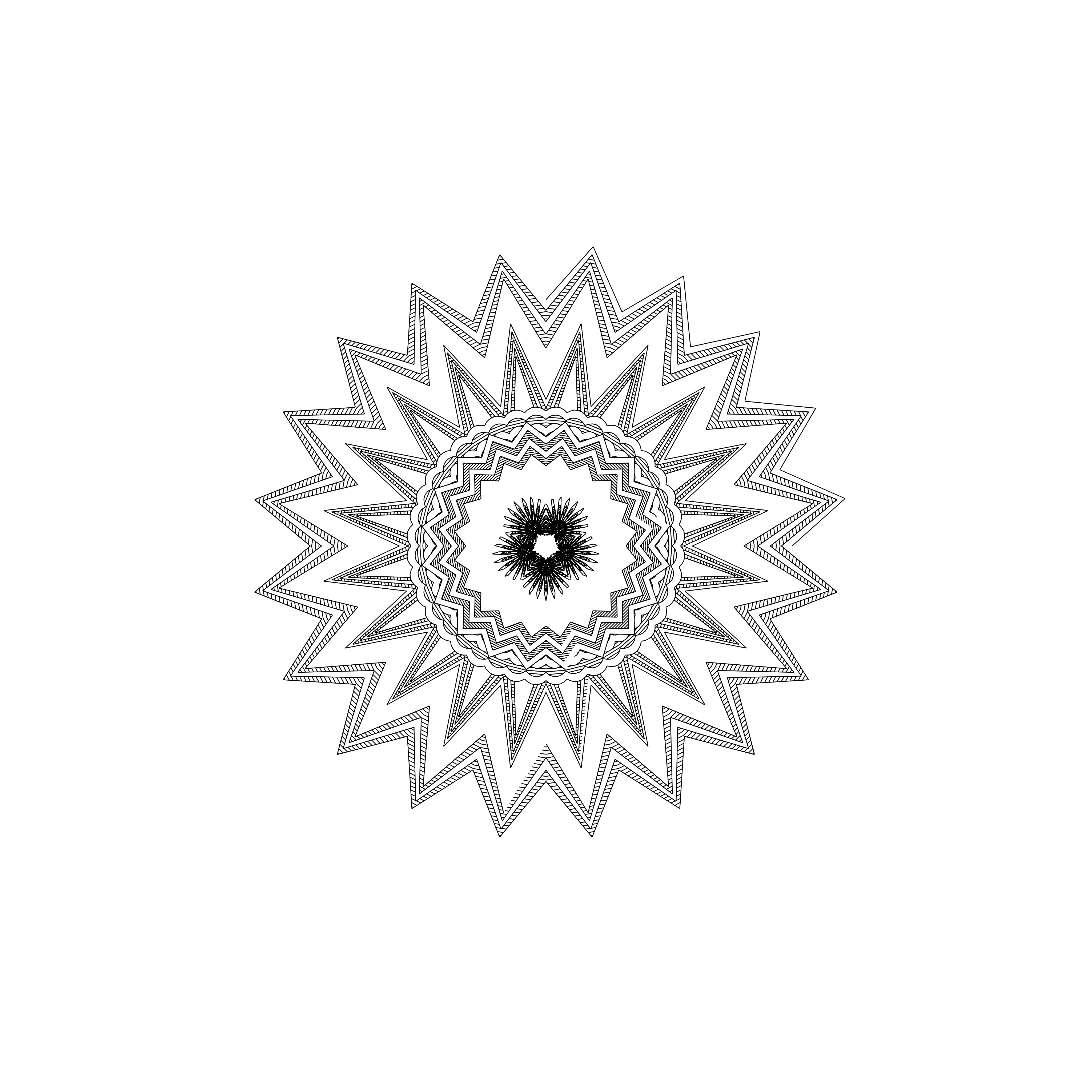 LL21 Mandala #217 static NFT preview