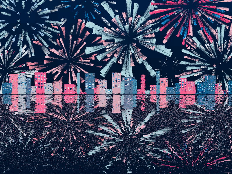 Fireworks #217 static token preview
