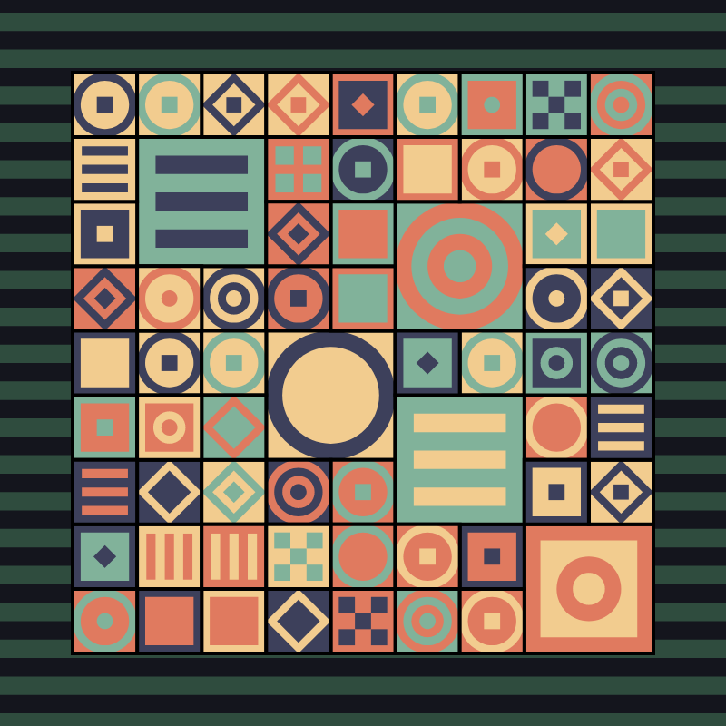 Simple Patterns #247 static NFT preview