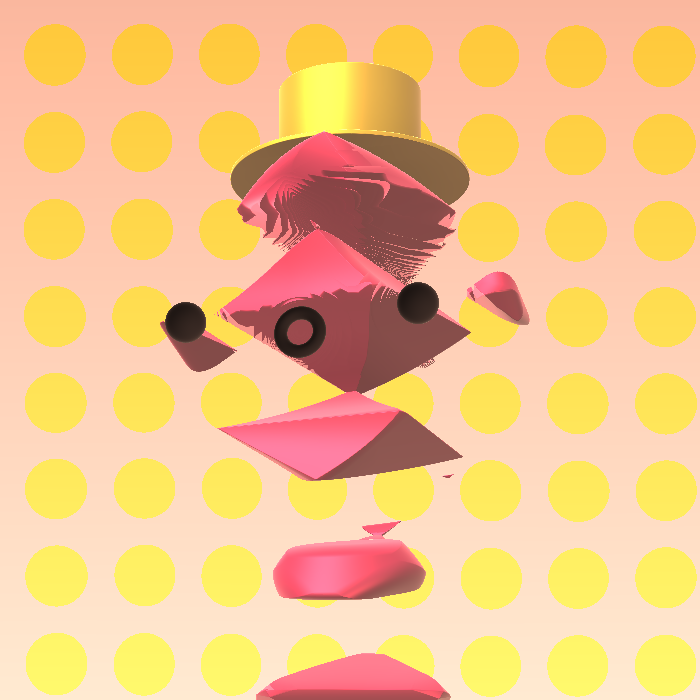 SHADER HEADZ #628 static NFT preview