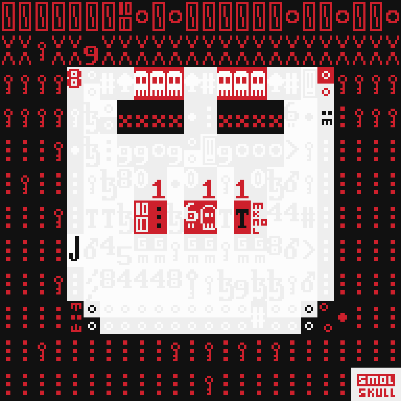 ASCII-SMOLSKULL #5 static token preview