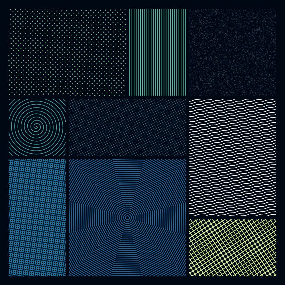 Pattern Grid #11 static NFT preview