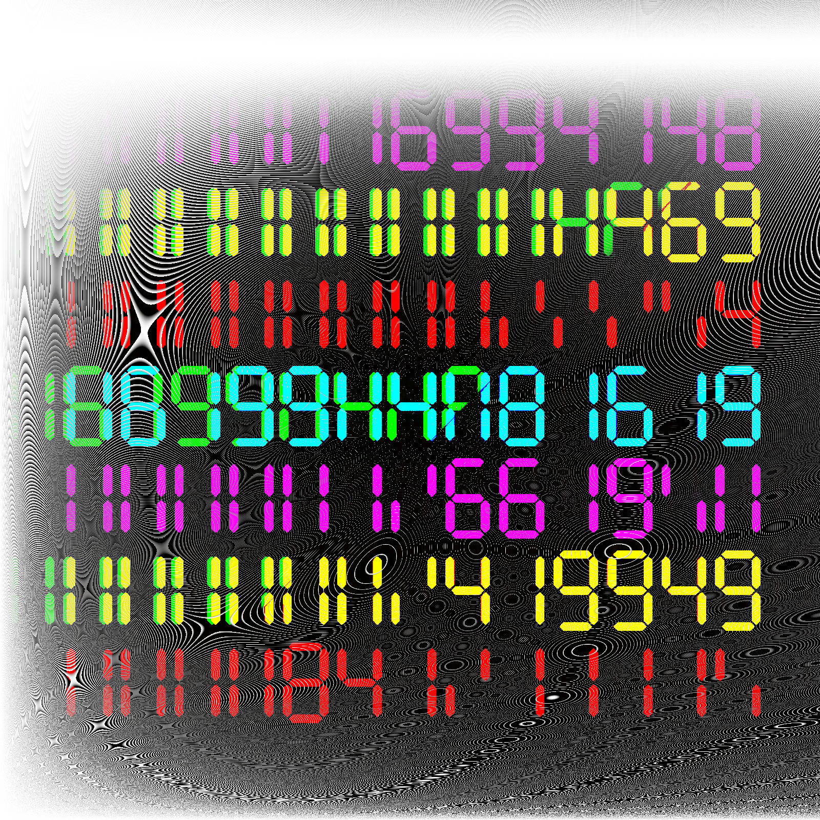 Digits #338 static NFT preview