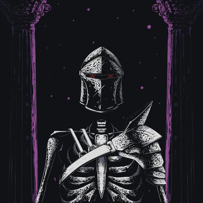 $SKULL Knights #8 static token preview