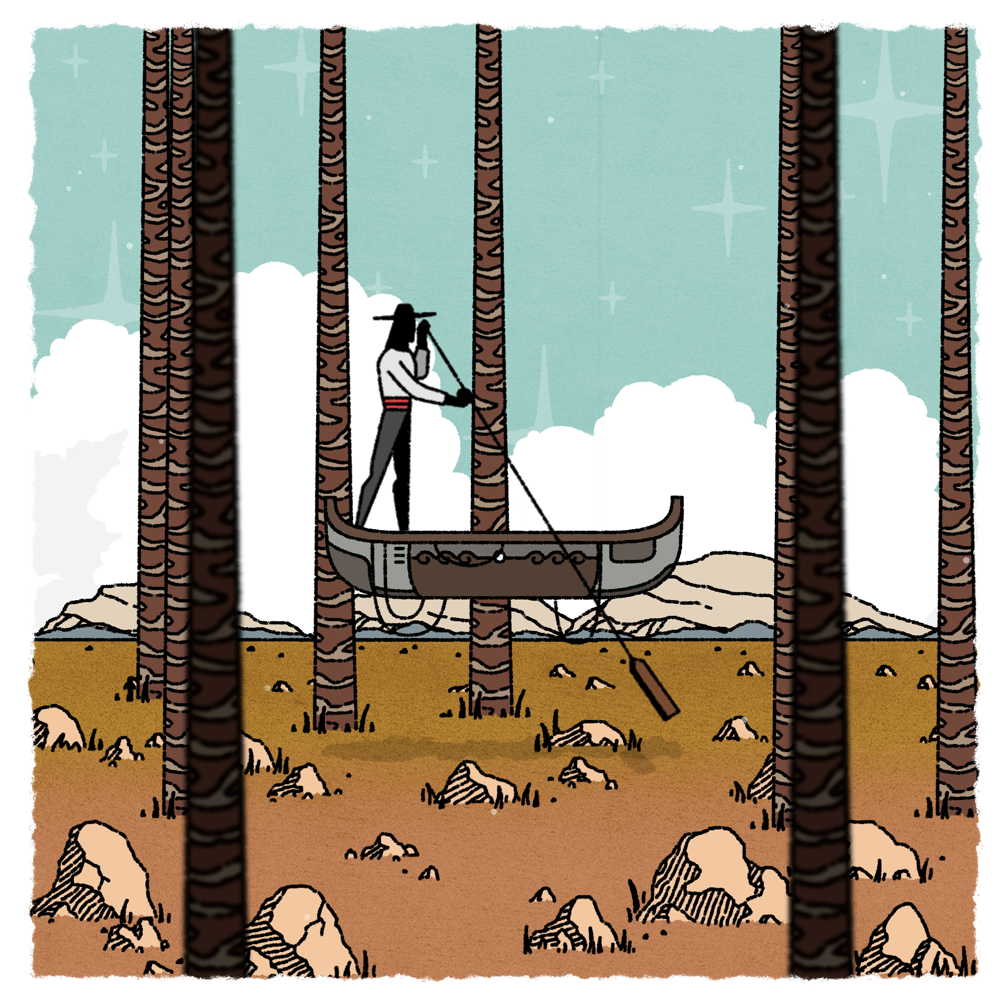 Travelling Gondola #34 static NFT preview